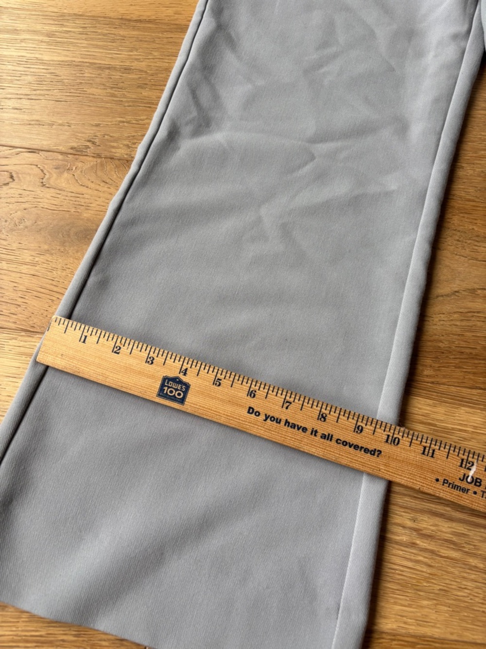 Abercrombie and fitch tailored wide leg pants gray 26/2 short - Picture 5 of 10